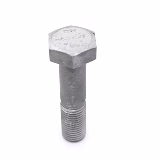 M14/M16/M18/M20 炭素鋼六角ネジ外側六角ボルト DIN933 ボルト電気タワーパイロン用