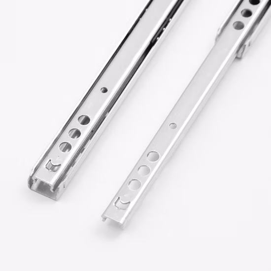 17 mm キャビネット双方向部分拡張伸縮式引き出しボール引き出しスライド